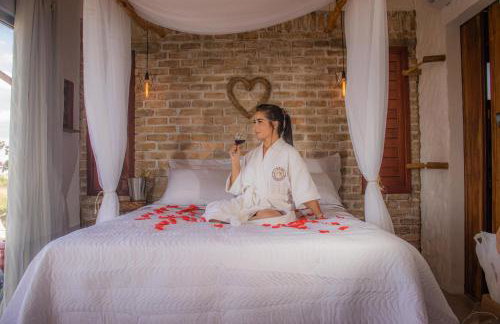 Chalé Formoso - Chalé Romântico com Hidromassagem - Foto 26