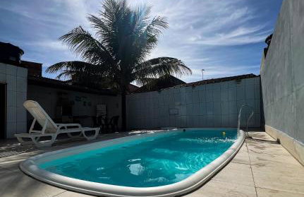 Casa Com Piscina - Mongaguá - Hidro - Wi-Fi - Piscina Grande - Foto 1