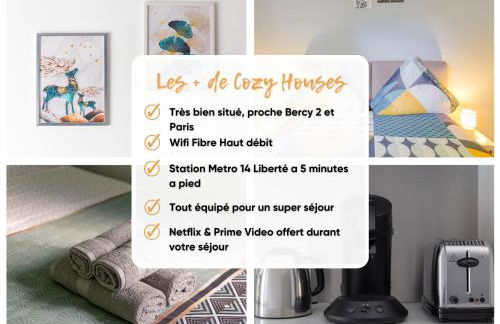 Room Proche Paris & Bercy 2 - Cozy Houses - Foto 31