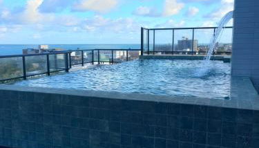 Apto completo em Cabedelo, proximo a João Pessoa com 2 quartos, cozinha completa e ar condicionado e varanda Gourmet - Foto 5