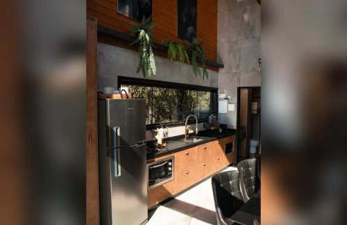 CABANA HORSES LA CONTEMPORANEA- vista ponto turístico Pedra Morro do Campestre -Asfalto até a Cabana - Photo 8