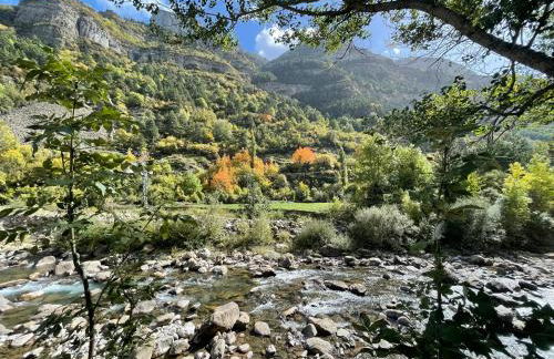 CALMFRANC ático abuhardillado con vistas al río y la montaña Avistamiento de ciervos en Canfranc Pueblo - Foto 60