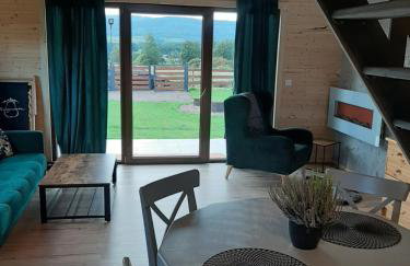 Drewniane domki z prywatnym jacuzzi i widokiem na Góry - Klimatyczny Kompleks w Górach Izerskich #Widogruszka - Photo 27