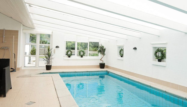 5 Star Holiday Home in Ega - Photo 2, Pool