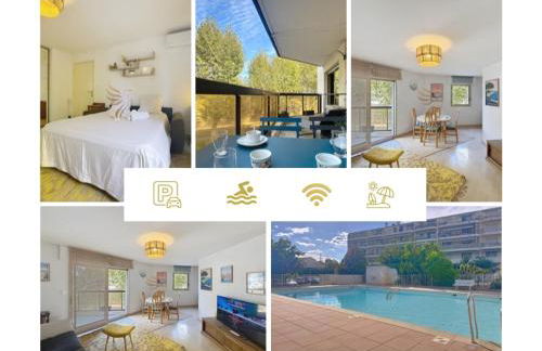 Édenia, AC,balcony swimming pool, Wi-Fi & parking - Foto 1