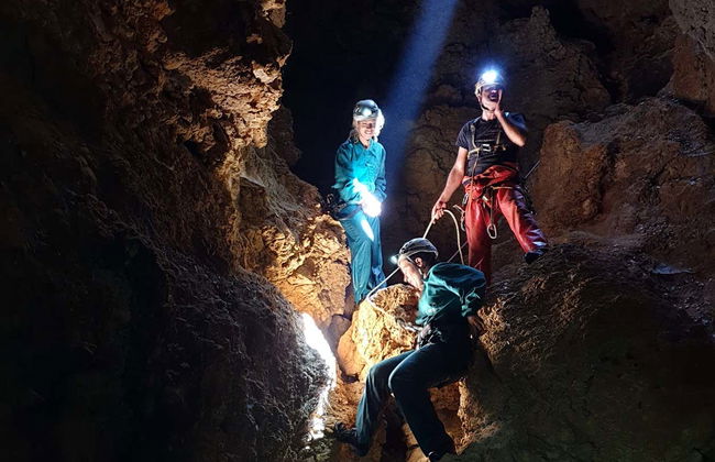 Espeleologia na gruta da Lapa Verde - Foto 5