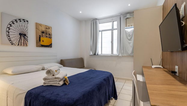 Flat in Copacabana 2 Minutes From the Beach - Foto 3, Habitación