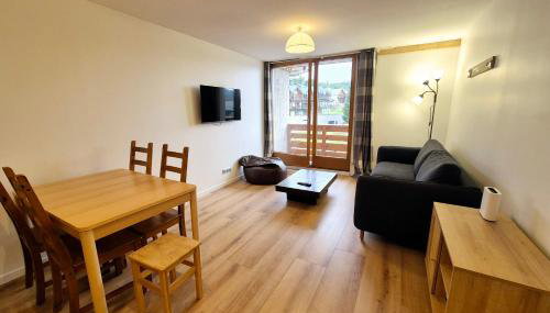 Cozy apartment in the heart of La Féclaz sleeps 5 48m - Foto 5