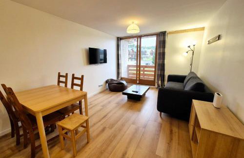 Cozy apartment in the heart of La Féclaz sleeps 5 48m - Foto 5