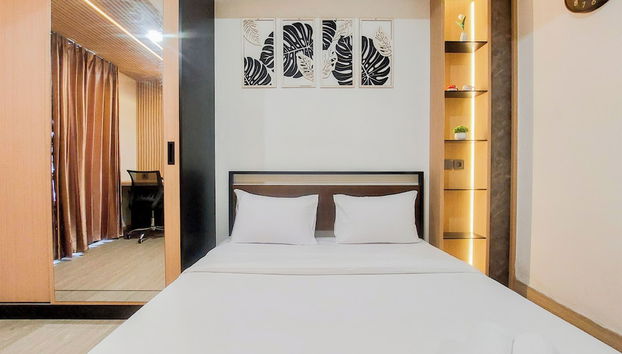 Restful And Cozy Stay Studio With Balcon At Collins Boulevard Apartment - Photo 2, Chambre