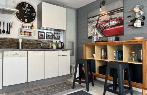 Living at Saarpartments - AdultsOnly - Business & Holiday Homes with Kitchen for Long- and Short Term stay, 3 min to St Johanner Markt and Points of Interest - Foto 9