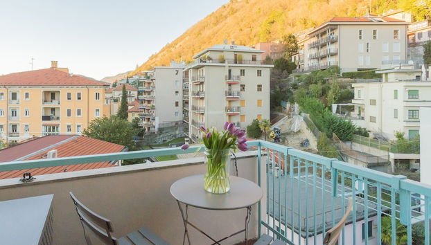 Via Crispi in Como With 1 Bedrooms and 1 Bathrooms - Foto 2, Habitación