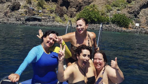 Clientes disfrutando de nuestra excursión