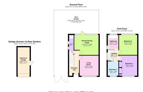 Aisiki Stays Apartments at Hillingdon, 3-Bedroom & 2-Bathroom, Pet-Friendly House with Garden, King or Twin Beds with Free WiFi and Parking Space - Foto 22