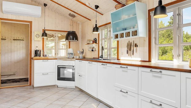 8 Person Holiday Home in Jerup - Foto 5, Cocina privada