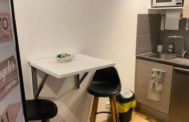 Nancy, Magnifique studio totalement climatisé, meublé, salle de bains et wc séparés, parking privé, cuisine équipée, WIFI - Foto 41