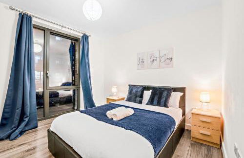 Modern 3-Bed Penthouse with Terrace & Gym, Near Canary Wharf, Weekly deals - Foto 13