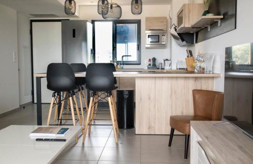 Superbe T2 climatisé, proche plage - belle vue mer - Foto 11