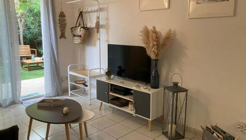 Appartement 4 étoiles avec jardin clôturé et piscine dans la résidence - Narbonne Plage - Foto 2, Garden