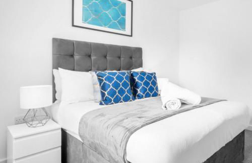 Modern 2 Bed Apartment - Parking - Sleeps 3 - Netflix 27AC - Foto 12