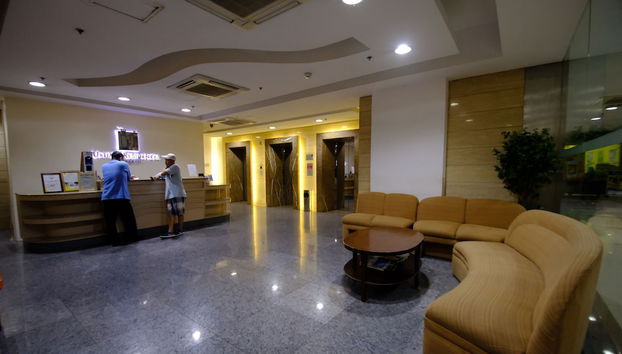 Zona de estar del vestíbulo