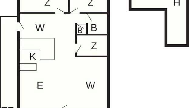 8 Person Holiday Home in Ebeltoft - Foto 3, Plano