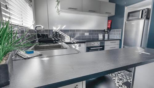 Cosy Apartments for Couples & Working Professionals Free Parking & Smart TV - Foto 5, stove