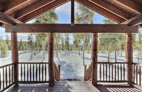 2 Bed Cabin Fireplace Lodgepole Pines - Foto 1