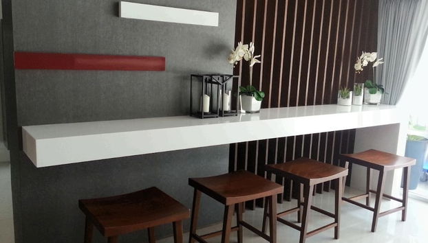 Zona de estar del vestíbulo