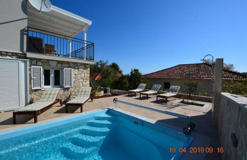 Dreamlodge - Luxe Dalmatian Villa, private pool, parking, mooring, breathtaking sea & mountain view, at 150 m from idyllic private beach - Foto 64