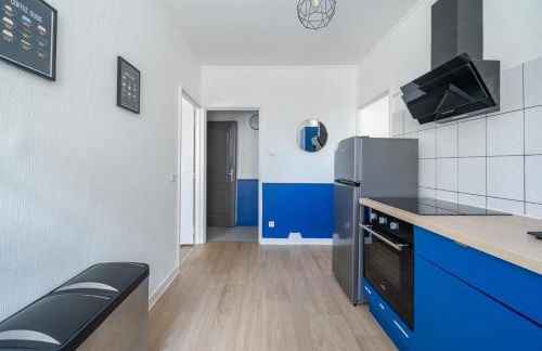 Bleu Océane - Wifi - Gare - 3 lits - Tout équipé - Foto 14