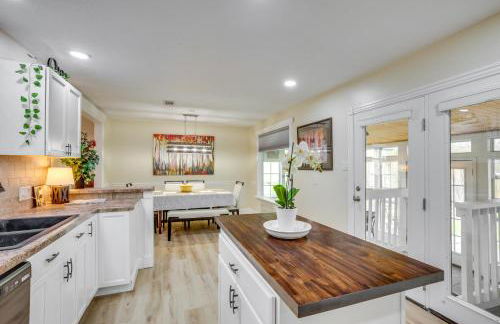 Backyard, Deck and Fire Pit Conroe Getaway - Foto 12