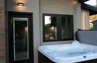 Luxe Lake Cabin Hot tub Grill Firepit EV charger - Foto 7