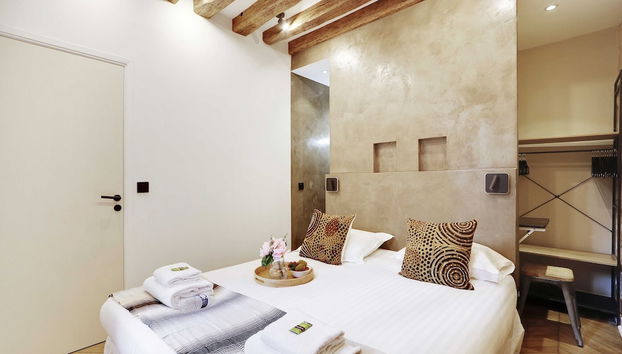 Authentic Apartment - 1br/4p - Le Marais - Foto 2, Habitación