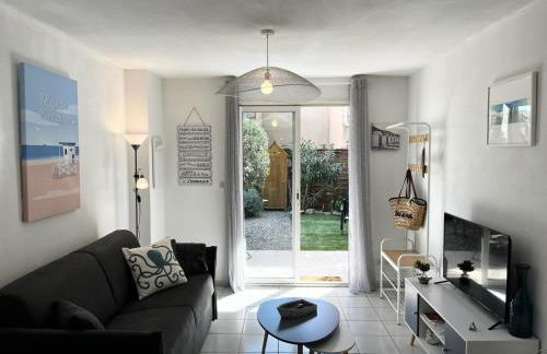 Appartement 4 étoiles avec jardin clôturé et piscine dans la résidence - Narbonne Plage - Foto 9