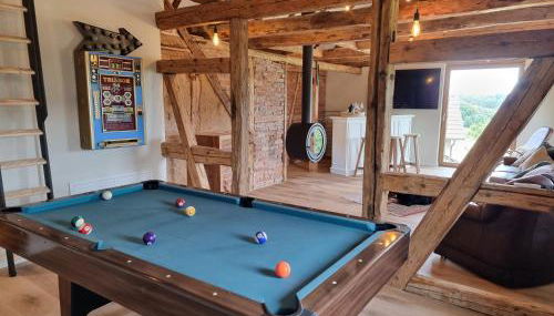 Haus am Berg mit Wellnessbereich, Bar und Panorama - Foto 3, Game Room