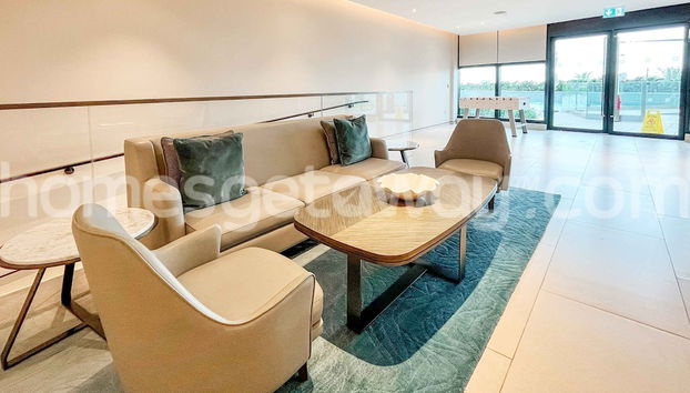 Zona de estar del vestíbulo