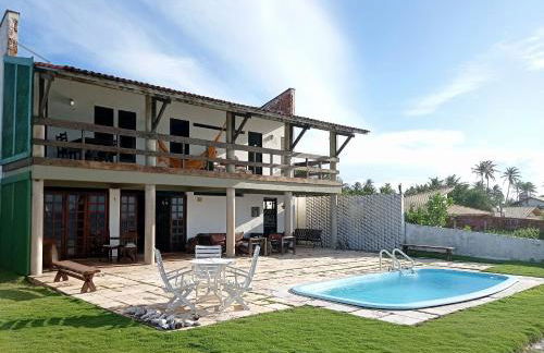 Casa Jangada - Incrível vista mar com Piscina e a melhor localização na Beira Mar da Taíba - Foto 2