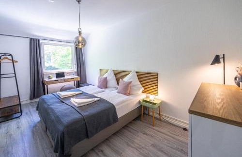 have-a-nice-Stay - nahe der U-Bahn nach Hamburg - Natur 1 Minute entfernt - Bäcker & Restaurants 500m - Lidl 800m - Zentrum 1,5km - Foto 43