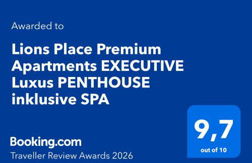 Lions Place Premium Apartments EXECUTIVE Luxus PENTHOUSE inklusive SPA - Foto 57