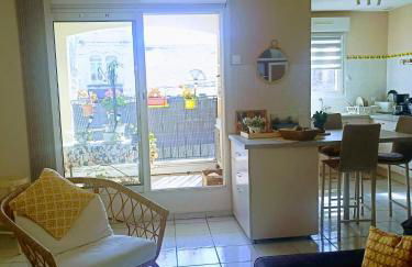 Mauguio-Carnon Appartement, Tout Confort, Clim, Wifi, Balcon, Parking privé couvert, 15 min de la Mer, de Montpellier - Foto 5