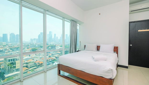 Homey And Warm 1Br Apartment At Ambassade Kuningan - Foto 5, Habitación