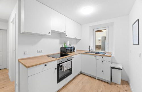 Moderne Monteurwohnungen in Nürtingen Zentrum Kitchen, Wifi, Smart TV - Photo 58