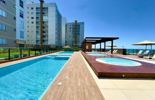Apto em Condominio Frente Mar com Piscinas Spa Sala de Jogos Quadra de Futebol e Espaco Kids Ideal para Familias - Photo 43
