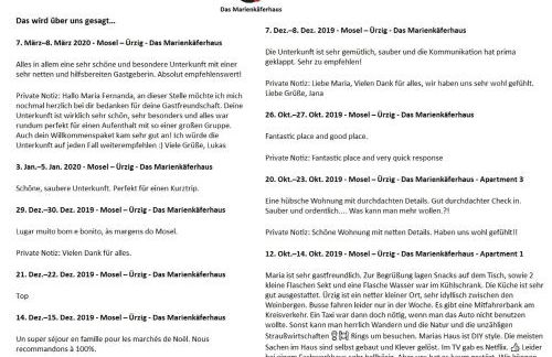 Mosel - Uerzig - Das Marienkaeferhaus - Foto 20