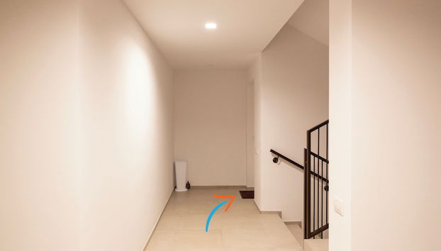 Entrada (vista interior)