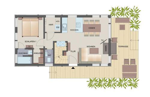 Typ B2 Ferienhaus - Aloha - Foto 9