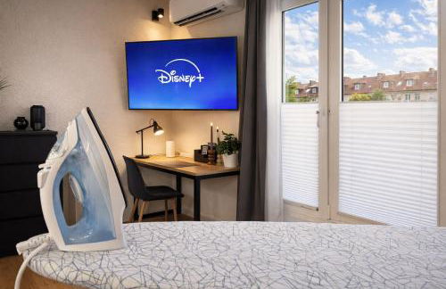 Modernes Apartment für Geschäftsreisende und Paare - WLAN - Parkplatz - Nespresso - zentral - Foto 13