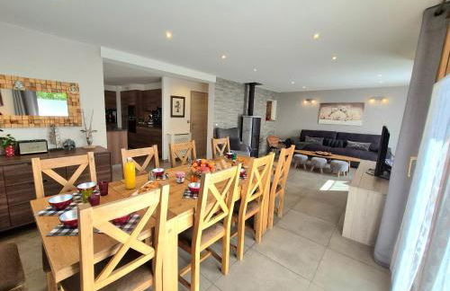 Chalet avec Jacuzzi, billard, jardin clos, proche Paradiski - Foto 22