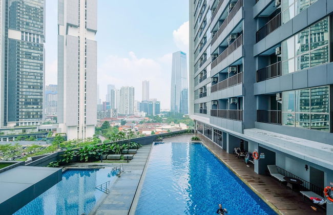 Best Homey And Nice 1Br At Ciputra World 2 Apartment - Foto 17